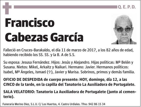 Francisco Cabezas García