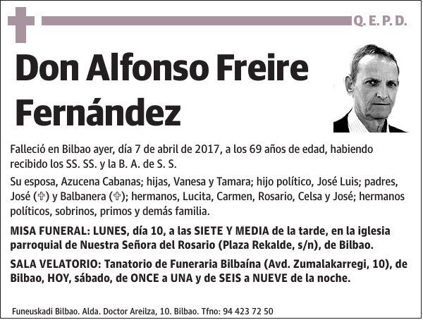 Alfonso Freire Fernández
