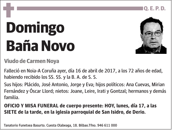 Domingo Baña Novo
