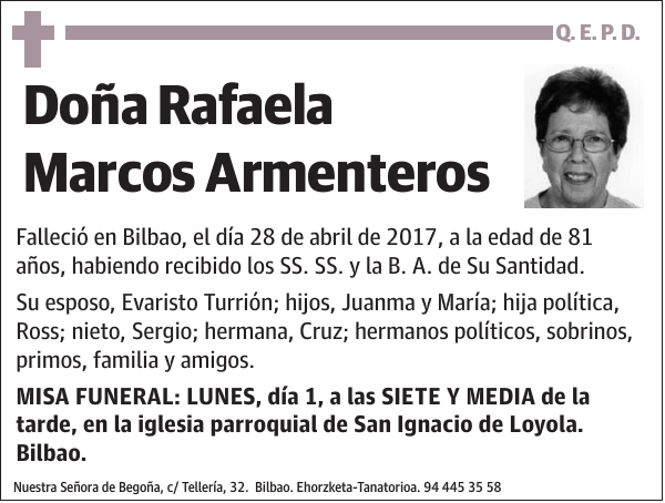 Rafaela Marcos Armenteros