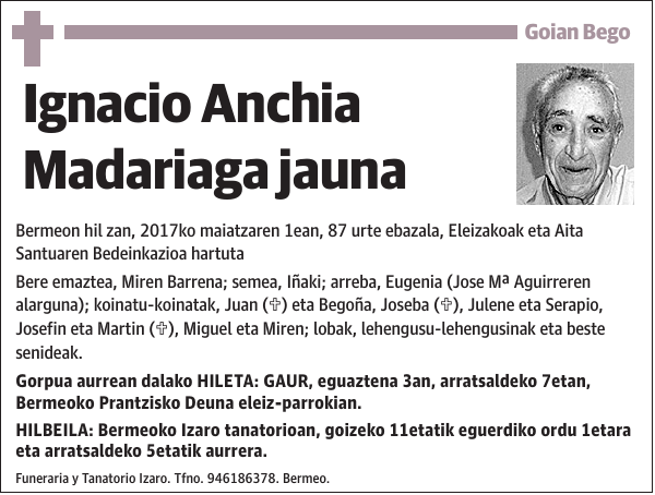 Ignacio Anchia Madariaga