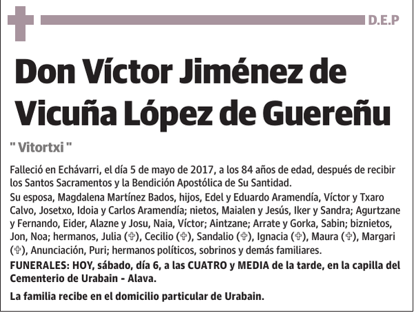 Víctor Jiménez de Vicuña López de Guereñu