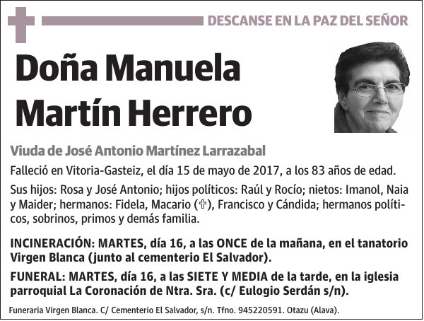 Manuela Martín Herrero