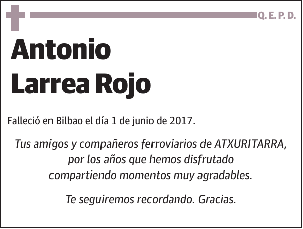 Antonio Larrea Rojo