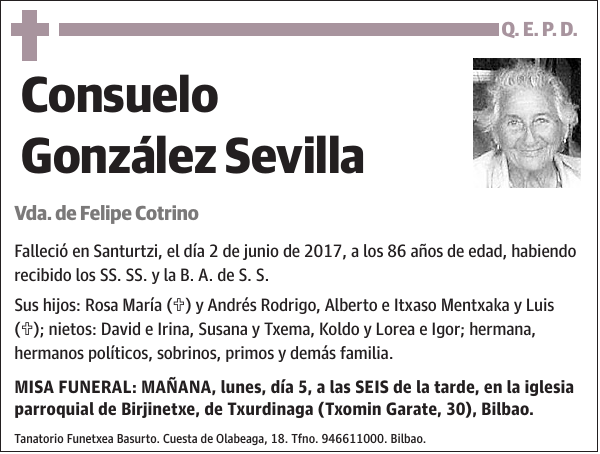 Consuelo González Sevilla