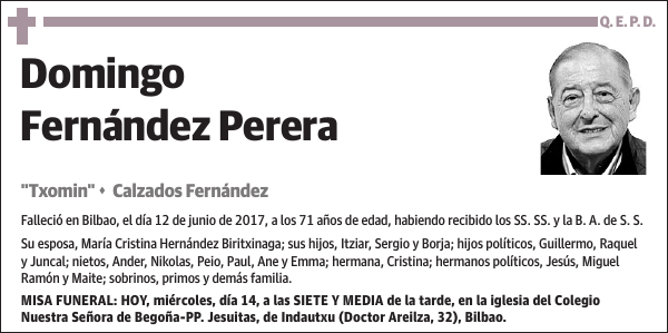 Domingo Fernández Perera