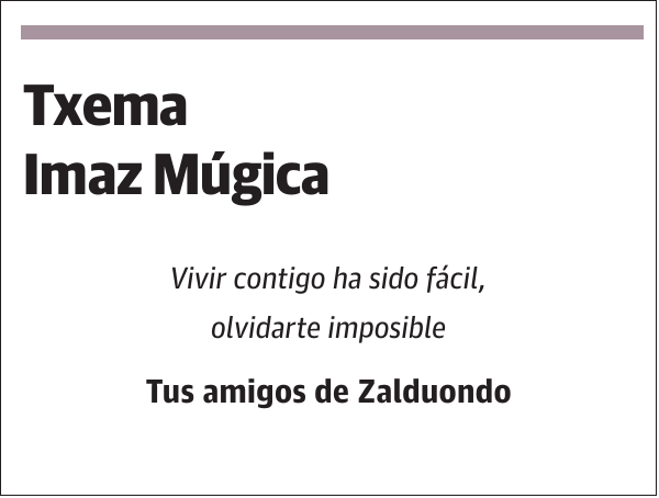Txema Imaz Múgica