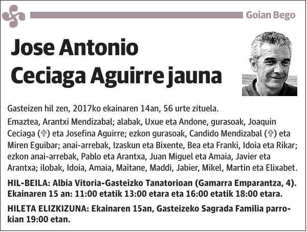 Jose Antonio Ceciaga Aguirre