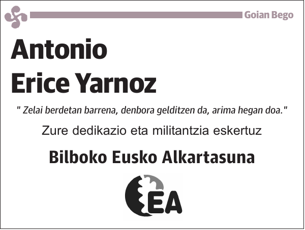 Antonio Erice Yarnoz