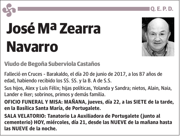 José Mª Zearra Navarro