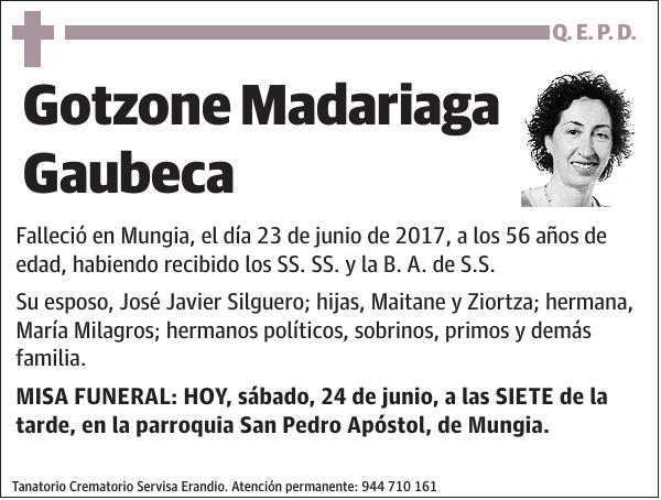 Gotzone Madariaga Gaubeca