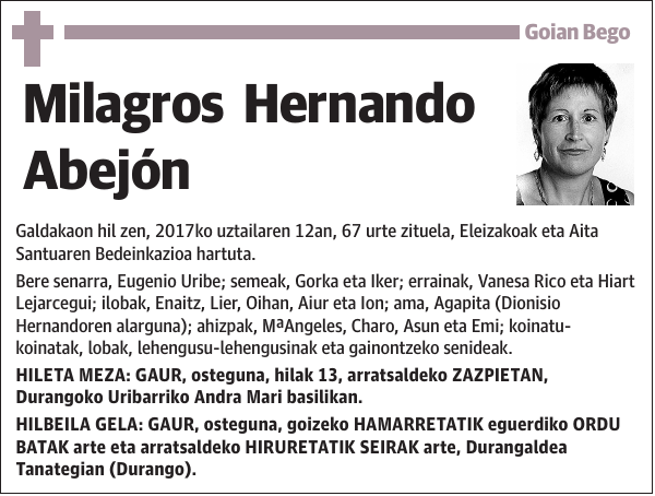 Milagros Hernando Abejón