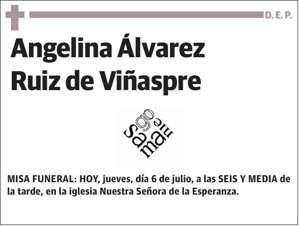 Angelina Álvarez Ruiz de Viñaspre
