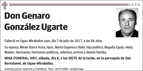 Genaro González Ugarte