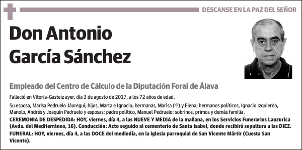 Antonio García Sánchez