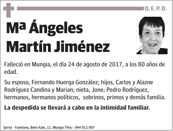 Mª Ángeles Martín Jiménez