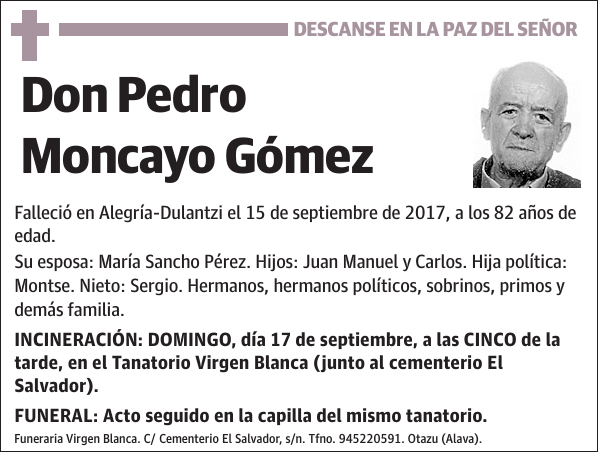 Pedro Moncayo Gómez