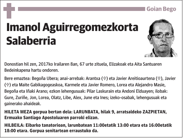 Imanol Aguirregomezkorta Salaberria