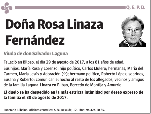 Rosa Linaza Fernández