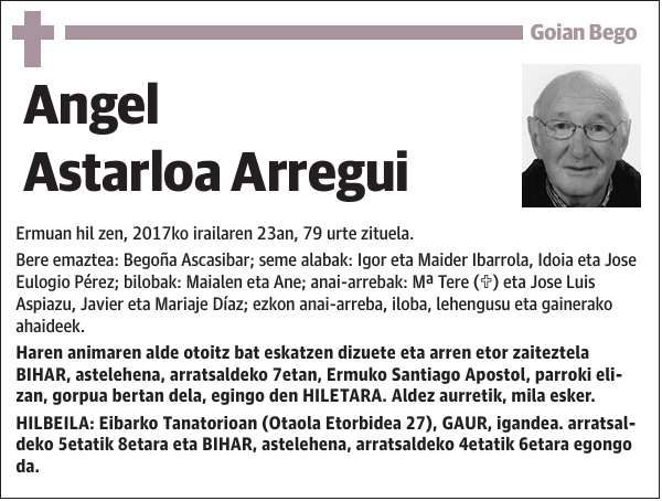 Angel Astarloa Arregui