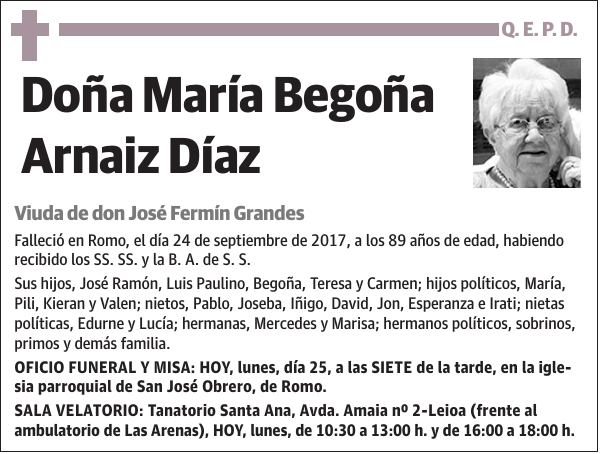 María Begoña Arnaiz Díaz