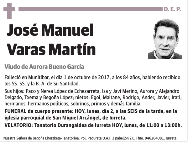José Manuel Varas Martín