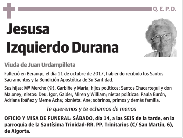 Jesusa Izquierdo Durana