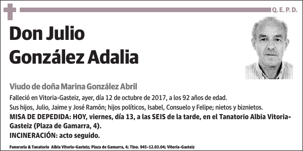 Julio González Adalia
