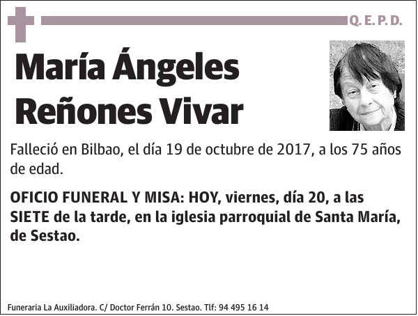 María Ángeles Reñones Vivar