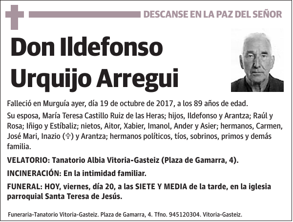 Ildefonso Urquijo Arregui