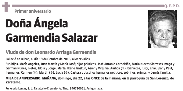 Ángela Garmendia Salazar