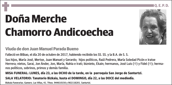 Merche Chamorro Andicoechea