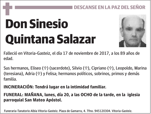 Sinesio Quintana Salazar