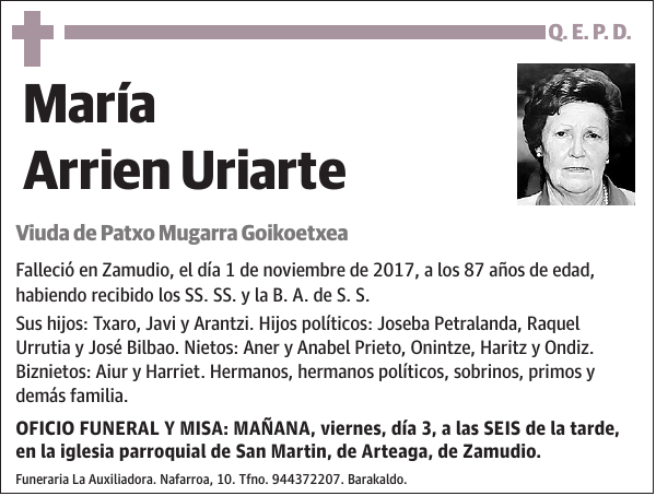 María Arrien Uriarte