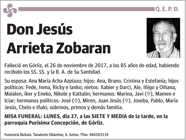 Jesús Arrieta Zobaran