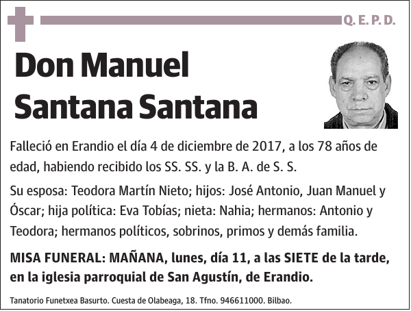 Manuel Santana Santana