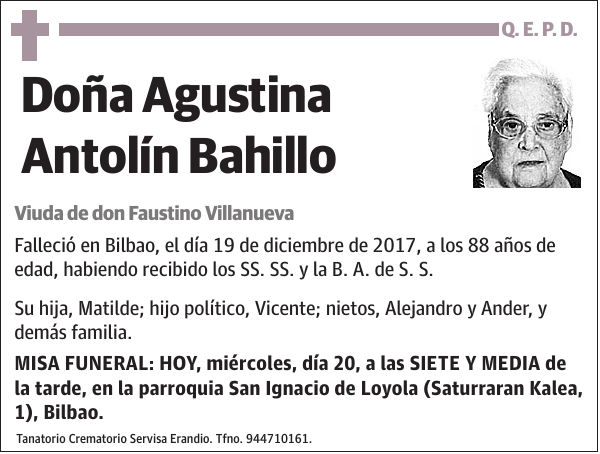 Agustina Antolín Bahillo