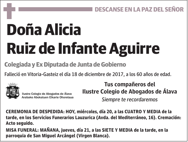 Alicia Ruiz de Infante Aguirre
