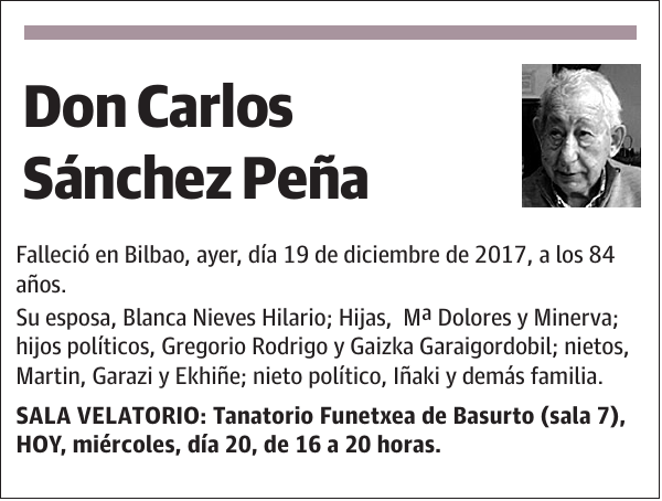 Carlos Sánchez Peña