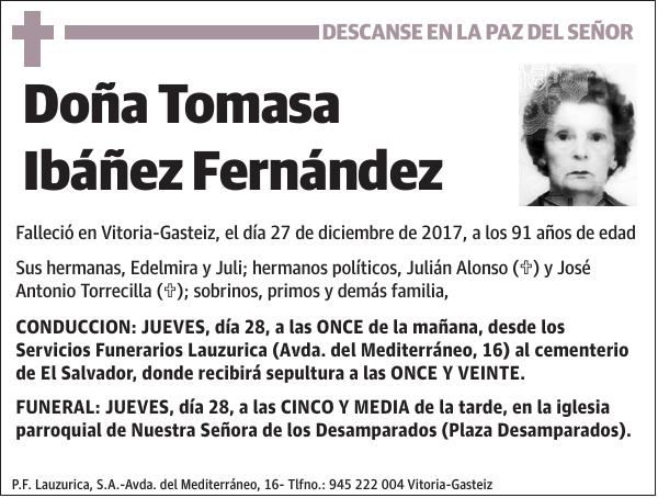 Tomasa Ibáñez Fernández