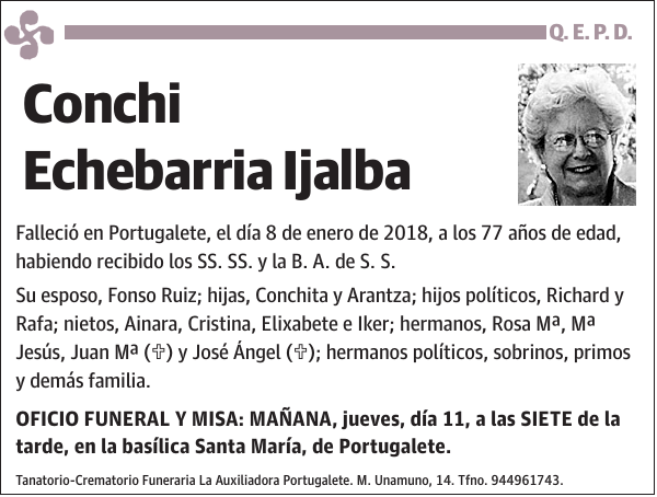 Conchi Echebarria Ijalba