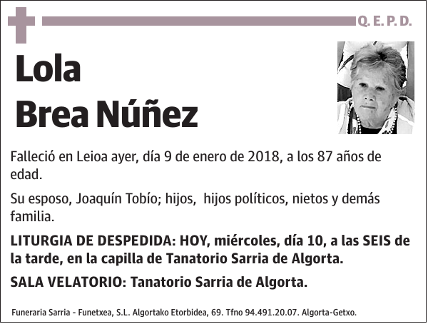 Lola Brea Núñez