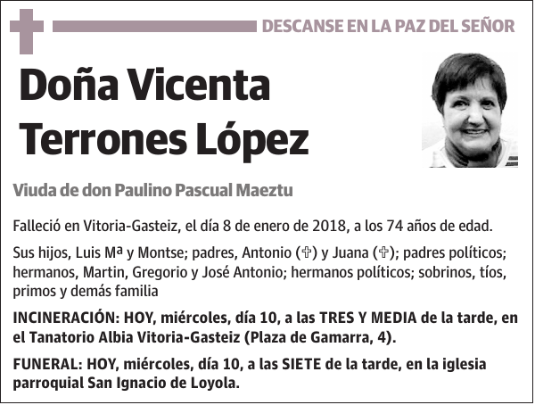 Vicenta Terrones López