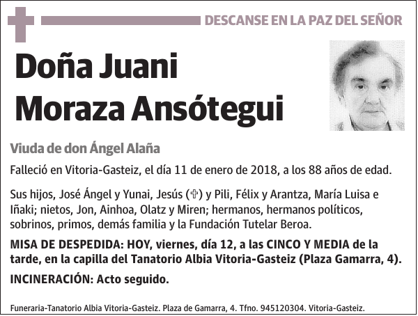 Juani Moraza Ansótegui