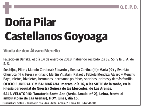 Pilar Castellanos Goyoaga
