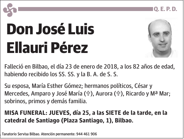 José Luis Ellauri Pérez