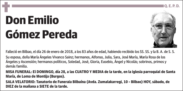 Emilio Gómez Pereda