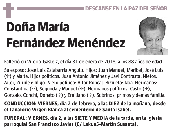 María Fernández Menéndez