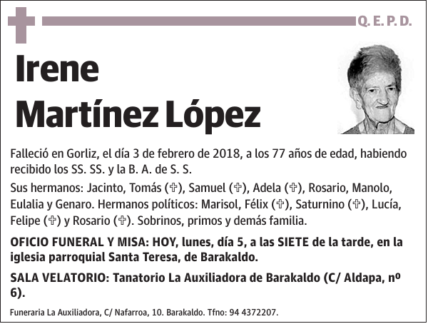 Irene Martínez López