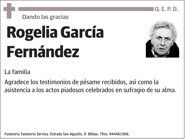 Rogelia García Fernández
